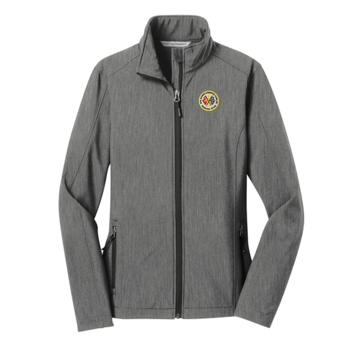 San Jacinto Corvette Club Port Authority Ladies Core Soft Shell Jacket - Image 4