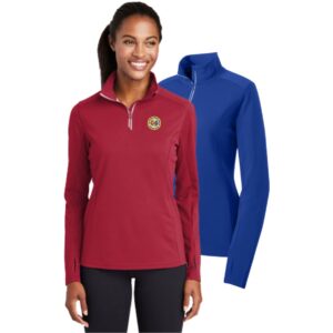 San Jacinto Corvette Club Sport-Tek Sport-Wick Textured Ladies 1/4-Zip Pullover