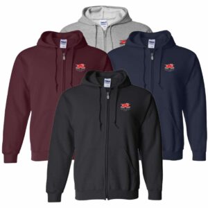 Sun City Model Railroading Club Heavy Blend Full-Zip Hooded Sweatshirt