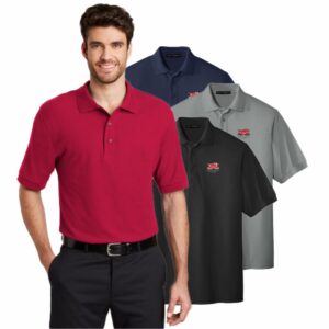 Sun City Model Railroading Club Tall Silk Touch Polo