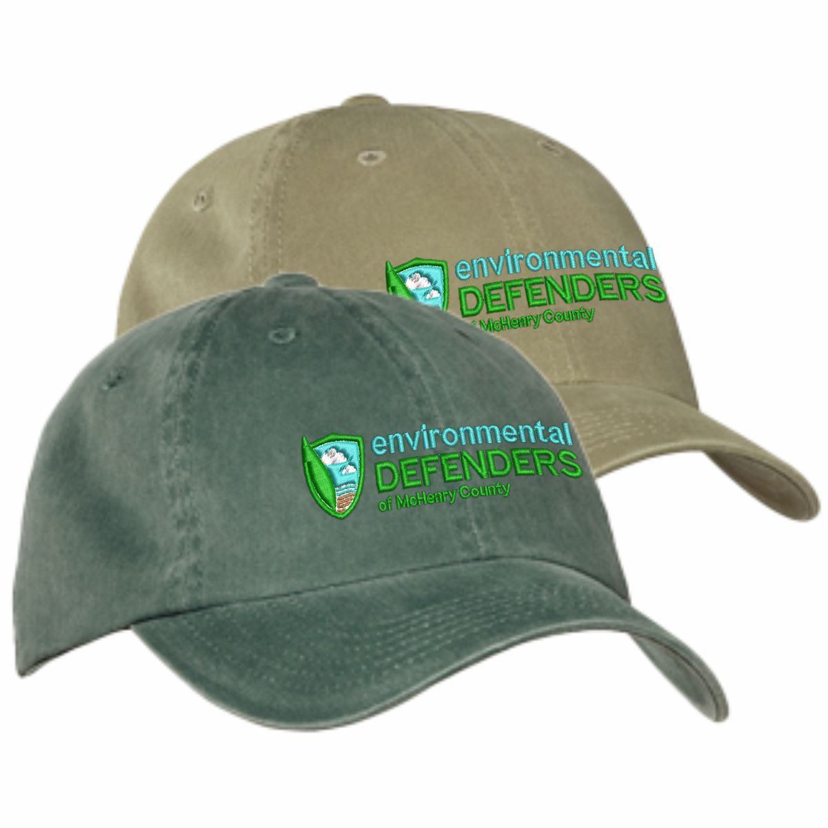 Environmental Defenders Unstructured Garment Washed Cap | HyperStitch, Inc