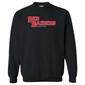 Red Raiders Fastpitch Softball Adult & Youth Heavy Blend Crewneck Sweatshirt