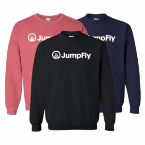 JumpFly Heavy Blend Crewneck Sweatshirt One Color Logo
