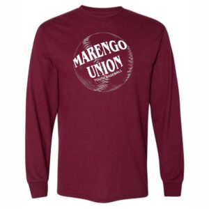 Marengo Union Youth Baseball DryBlend Adult Long Sleeve T-Shirt