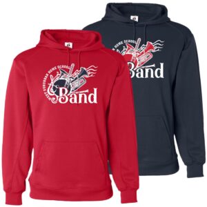 WSHSB Spirit Wear Badger Performance Fleece Hooded Sweatshirt