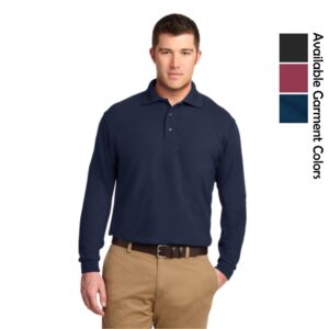 McHenry County Adult Silk Touch Long Sleeve Polo