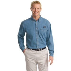 Sun City Sportsmen’s Club Port & Company Long Sleeve Value Denim Shirt
