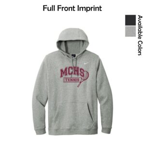 MCHS Tennis Nike Pullover Hoodie