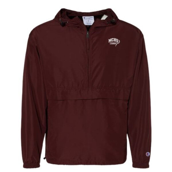 MCHS Tennis Champion Packable Quarter-Zip Jacket - Image 2