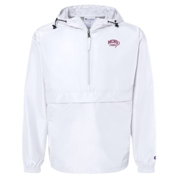 MCHS Tennis Champion Packable Quarter-Zip Jacket - Image 3