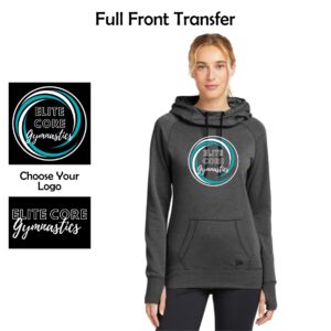 ECG Ladies New Era Fleece Hoodie