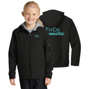ECG Youth Waterproof Insulated Jacket with Embroidery