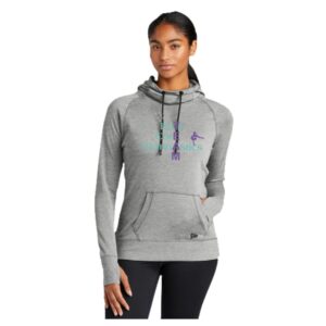 ECG Ladies Fleece Hoodie with Team Logo