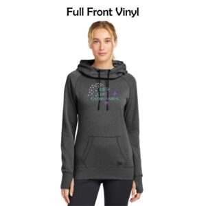 ECG Ladies Fleece Hoodie with Team Logo