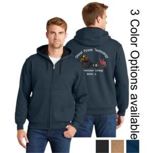 Kishwaukee College Diesel Power Technology 02 Heavyweight Full-Zip