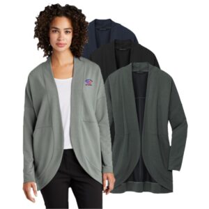 McHenry Co. Clerk of Court Ladies Stretch Open-Front Cardigan