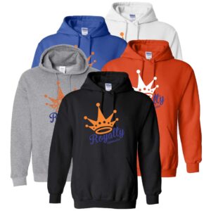 Royalty Gymnastics Hooded Sweatshirt with Logo 1