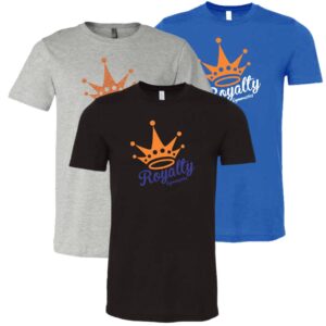 Royalty Gymnastics Unisex Jersey Tee with Logo 1