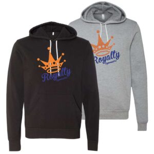 Royalty Gymnastics Unisex Sponge Fleece Hoodie with Logo 1