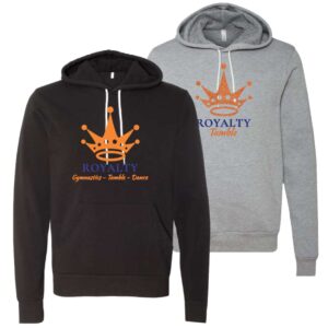 Royalty Gymnastics Unisex Sponge Fleece Hoodie with Logo 2