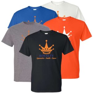 Royalty Gymnastics T-Shirt with Logo 2