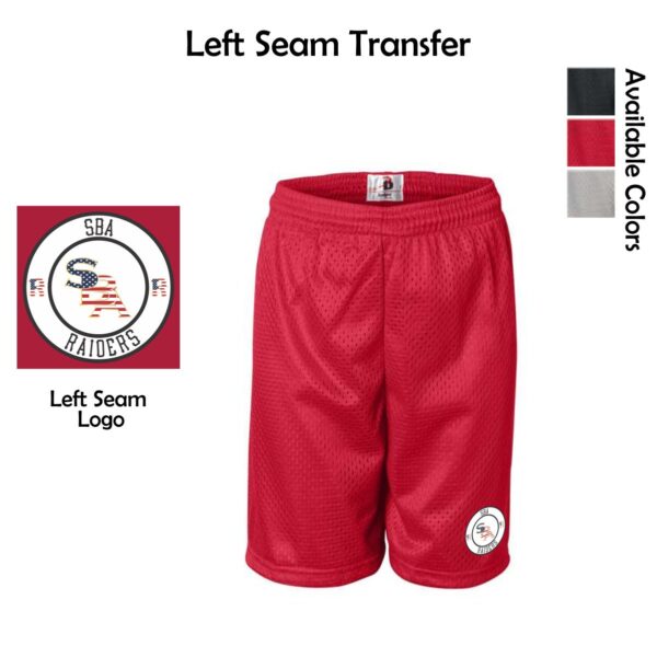 SBA Raiders Youth Pro Mesh Shorts