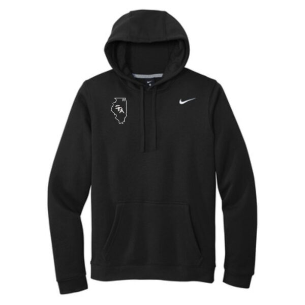 SBA Raiders Adult Nike Club Fleece Pullover Hoodie - Image 2