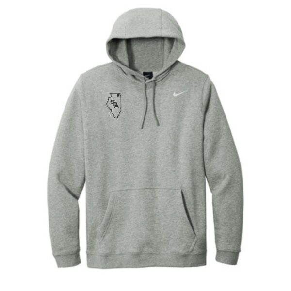 SBA Raiders Adult Nike Club Fleece Pullover Hoodie - Image 3