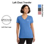 Next Level Counseling & Wellness Ladies Tri-Blend V-Neck Tee