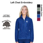 Walnut Street Daycare Center Harriton Ladies Full-Zip Fleece