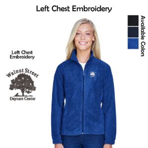 Walnut Street Daycare Center Ladies Harriton Full-Zip Fleece