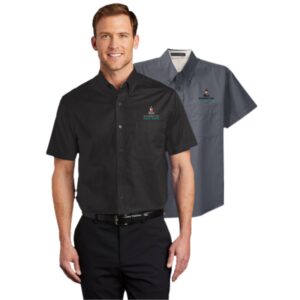 Barrington Public Works 04 Short Sleeve Easy Care Shirt (Including Tall Sizes)