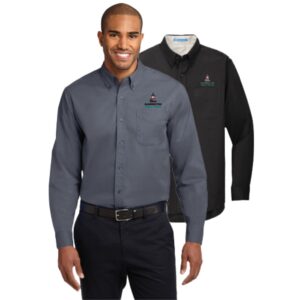 Barrington Public Works 04 Long Sleeve Easy Care Shirt (Including Tall Sizes)