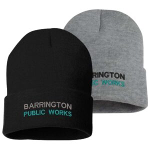 Barrington Public Works 12 Cuffed Beanie
