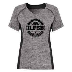 Illinois Fast Basketball Electrify Ladies V-Neck T-Shirt