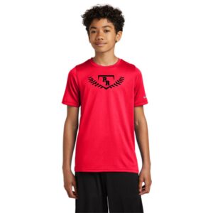 Red Raiders Fastpitch Softball Nike Youth Swoosh Sleeve rLegend Tee