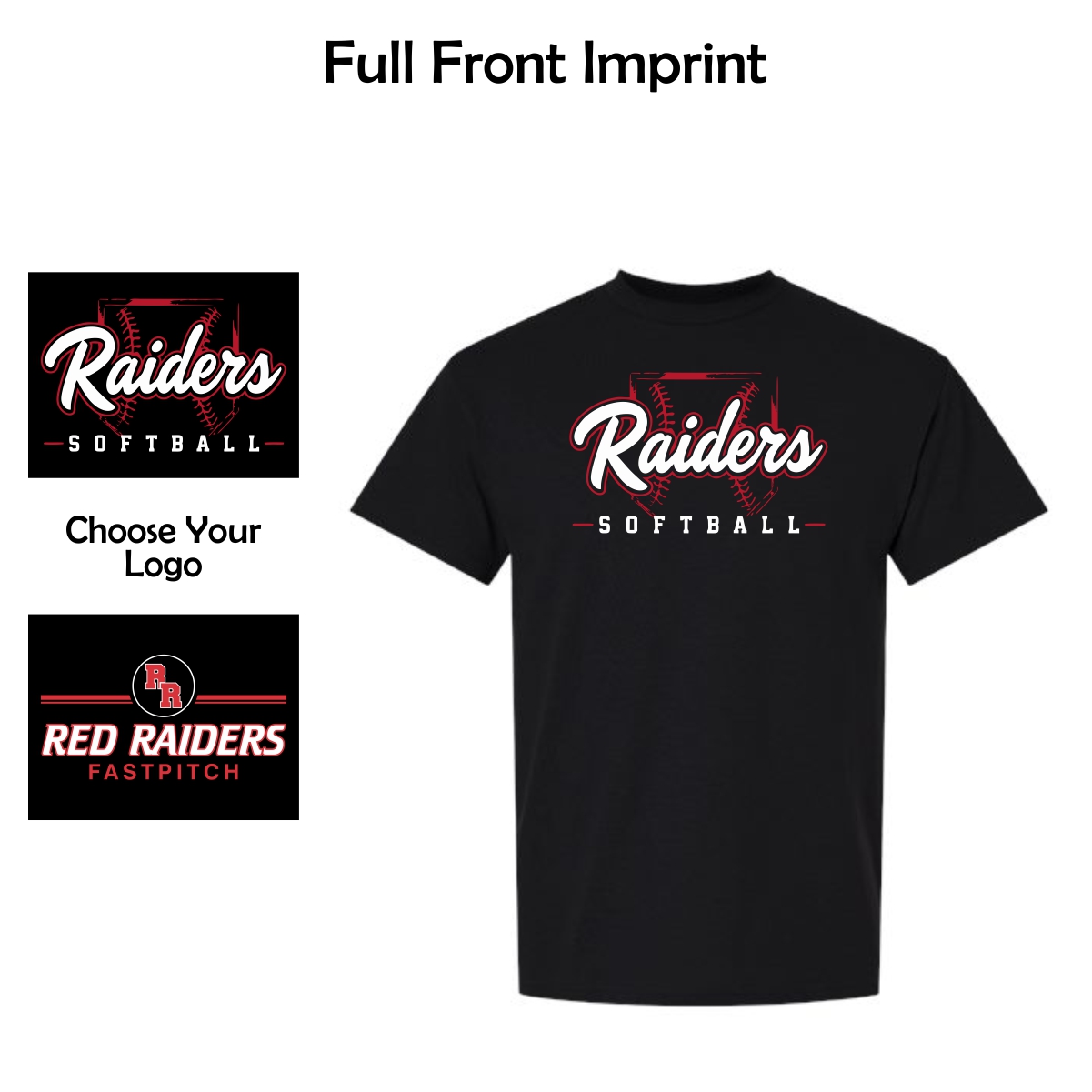 Red Raiders Fastpitch Softball Adult & Youth DryBlend T-Shirt