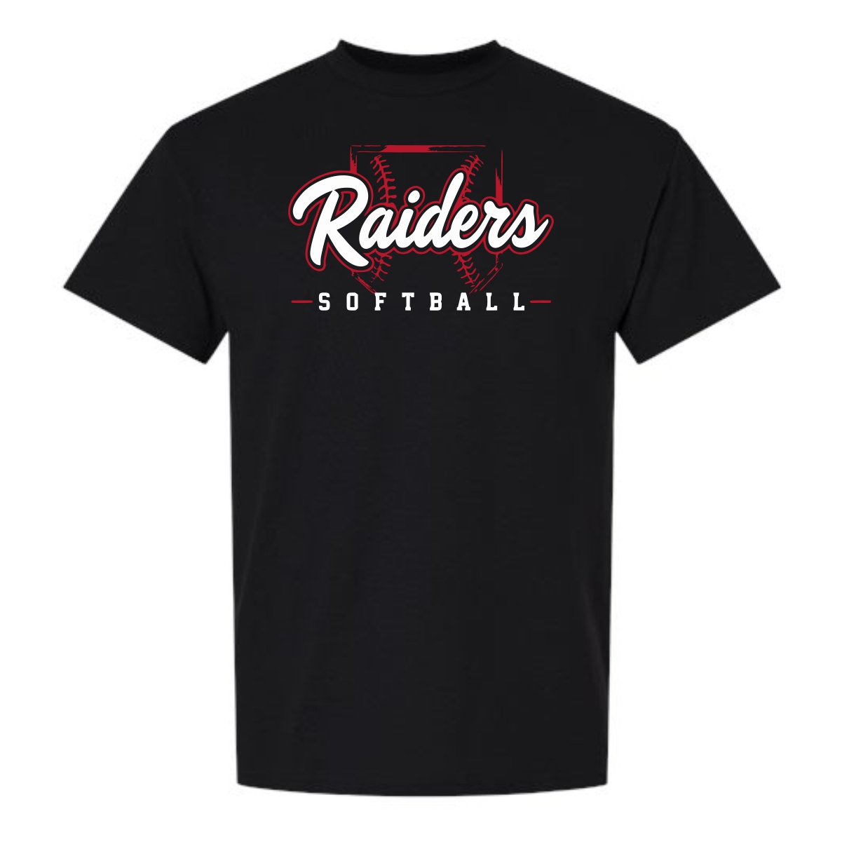 Red Raiders Fastpitch Softball Adult & Youth DryBlend T-Shirt - Image 2