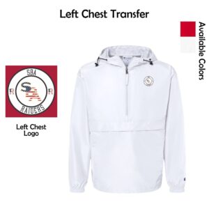 SBA Raiders Adult Packable Quarter-Zip Jacket