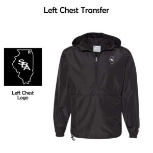 SBA Raiders Adult Packable Quarter-Zip Jacket