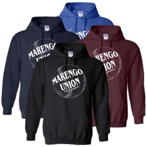 Marengo Union Youth Baseball Adult & Youth Hooded Sweatshirt