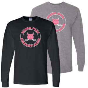 River Pigs Hockey 01 Long Sleeve T-Shirt