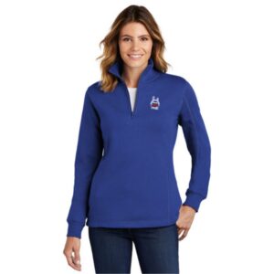 Windy City Miata Club Ladies 1/4-Zip Sweatshirt