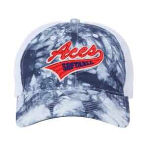 Algonquin Aces Lido Tie-Dyed Trucker Cap