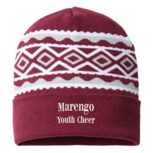 Marengo Youth Cheer Diamond Knit Cuff