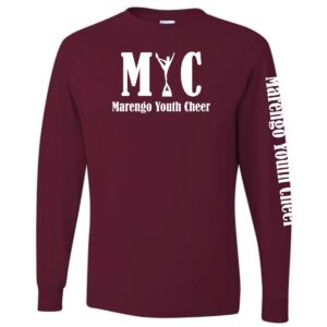 Marengo Youth Cheer Long Sleeve T-Shirt