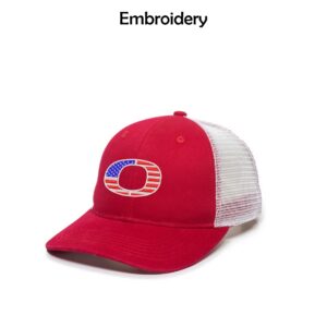 Marengo Outlaws Travel Baseball Ladies Ponytail Mesh-Back Cap