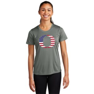 Marengo Outlaws Travel Baseball Performance Ladies Tee