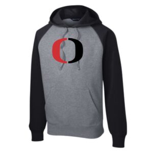 Marengo Outlaws Travel Baseball Unisex Raglan Hooded Sweatshirt