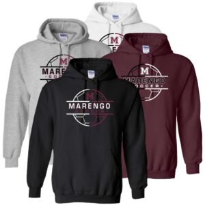 MCHS Soccer 02 Heavy Blend Hooded Sweatshirt